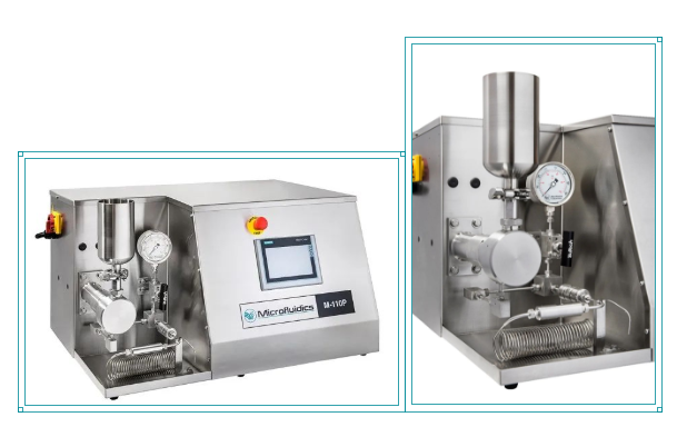 Microfluidizer 微射流工作原理图